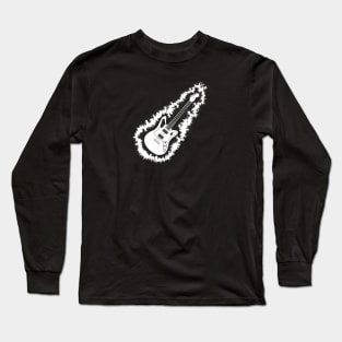 Silver surf Kirby guitar Long Sleeve T-Shirt